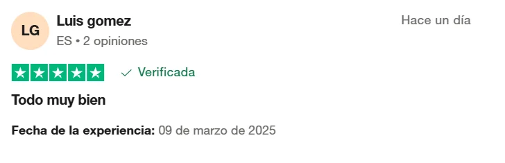 Opiniones de Clientes