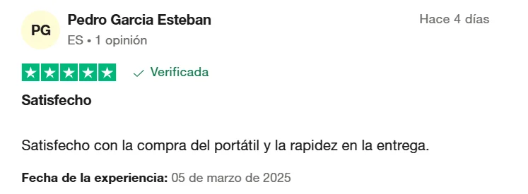 Opiniones de Clientes