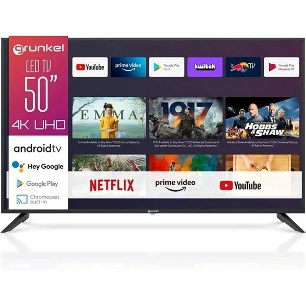 Smart TV GRUNKEL 50″ LED 4K LED-5022GOO negro