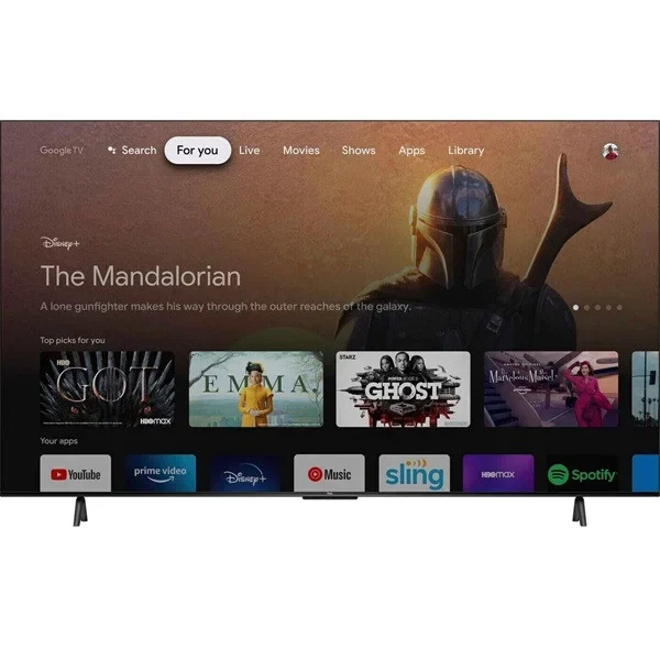 Smart TV TCL 65″ QLED 4K HDR 65C649 negro